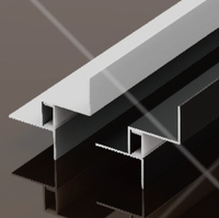 Le profil en aluminium d'enfoncé faux de plafond SDW-XF7 a mené la Manche légère 38x39.4mm