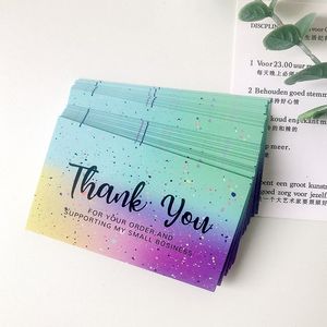 Impresión de Tarjetas de Felicitación Comerciales de Papel de Lujo de Alta Calidad, Tarjeta de Inserción de Paquete Personalizada, Tarjeta de Agradecimiento de Regalo para Pequeñas Empresas - Product Image 2