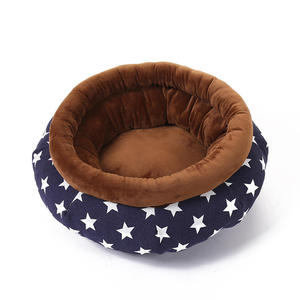 Cama para Mascotas Ecológica de Terciopelo Transpirable, Diseño Cálido y Acogedor para Gatos y Perros Pequeños, Suave y Relajante - Product Image 2