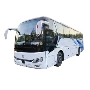 Used Golden Dragon Diesel Oil Bus Double Automatic Door 11m City Bus 48 Passenger Bus For Sale