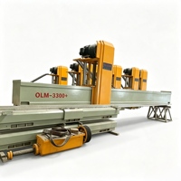 Machine de découpe automatique de blocs de pierre de grande taille d'occasion, robuste, pour le granit et le marbre, équipement de coupe pour carrière, à vendre