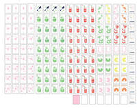 Set Ubin Mahjong Akrilik Transparan Pink Dreamy Jelly untuk Pecinta Permainan Mahjong, Hadiah Ulang Tahun dan Liburan