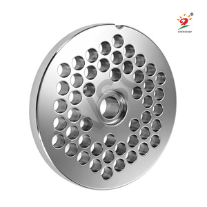 Plaque de broyeur à viande EVSC 99,5 mm en acier inoxydable SUS420 de qualité alimentaire, accessoire de précision pour hachoir - Product Image 3