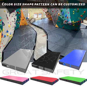 Premium Rock Climbing Boulder Mat Heavy-Duty Landing <span class=keywords><strong>Crash</strong></span> Protection <span class=keywords><strong>Pad</strong></span> - Product Image 2