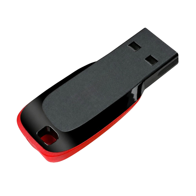 Special Offer for Plastic USB Flash Drive 4GB-128GB 2.0/3.0 Interface Black 2-Year Warranty A-class Chip