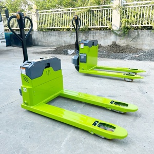 Nuevo gato de paleta eléctrico 1.5ton 2ton 3ton gato de paleta eléctrico batería de litio gato de paleta carretilla elevadora apilador eléctrico completo