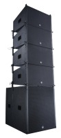 Equipo de Sonido Profesional Amplificadores de Altavoz Audio para Conciertos al Aire Libre Escenario y Altavoces Line Array
