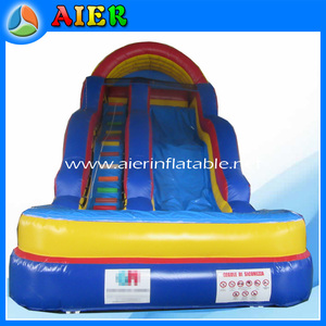 Tobogán Acuático Inflable <span class=keywords><strong>Ondulado</strong></span> con Piscina, Tobogán de Doble Carril de Grado Comercial para Niños y Adultos, Ideal para Fiestas y Eventos de Verano en el Patio Trasero - Product Image 1