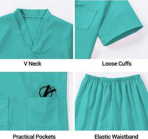 Costume de Docteur et Infirmière XJ, Ensemble de 7 Pièces pour Enfants de 3 à 11 Ans, Unisexe, Tissu Dobby Polyester/Coton, Déguisement d'Halloween - Product Image 3