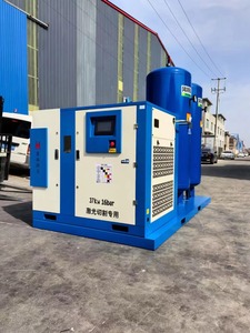 Compressore d'aria a vite integrato 4-In-1 con serbatoio e essiccatore 7.5kw 11kw 15kw compressore d'aria 22kw per taglio Laser - Product Image 5