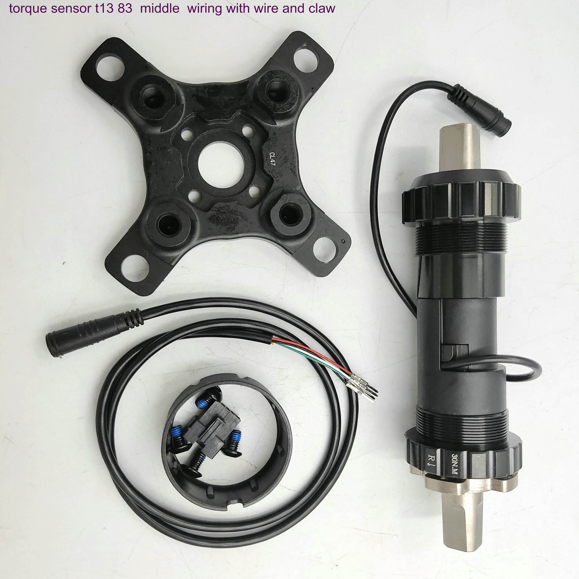 Torque Sensor T13 BB68-120MM for E-Bikes, Easy Install Aluminum