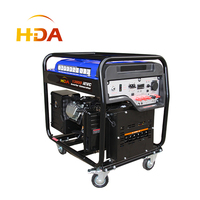 10kw 11KW 12KW grande puissance numérique électrique essence onduleur générateur double tension 3 phases source alternateur Hilda