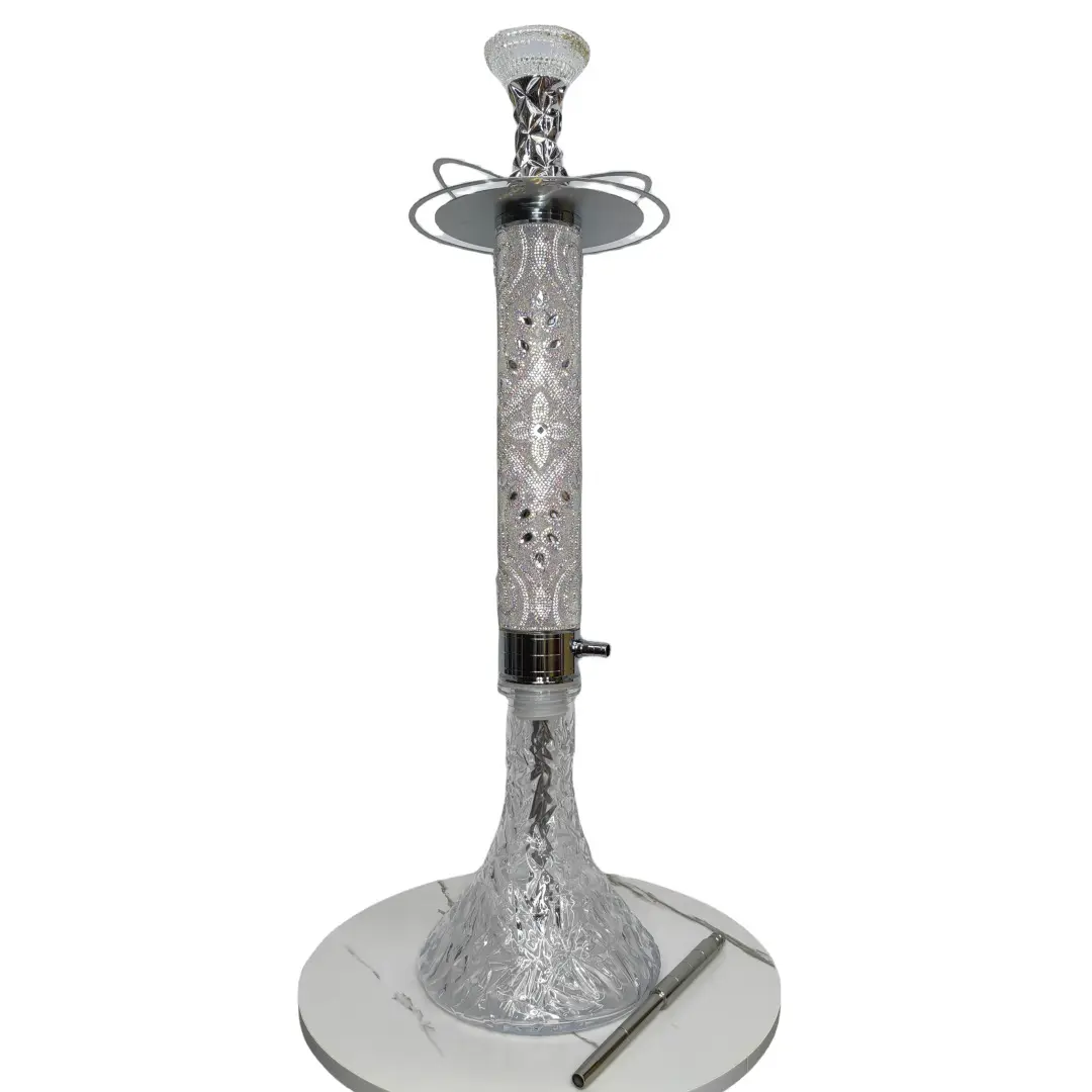 Fabricantes Ventas Directas aleación de aluminio gran enjoyado diamante serie hookah Shisha para Bar y KTV uso