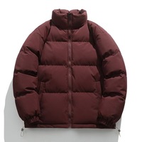 Veste Homme Hiver Décontractée Sur Mesure Col Montant Zippée Très Vendue Chaude Épaisse Extérieur Grande Taille Haute Qualité