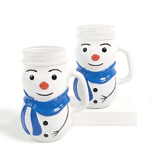 Botella vacía personalizada, vaso redondo de cristal con mango - Product Image 5