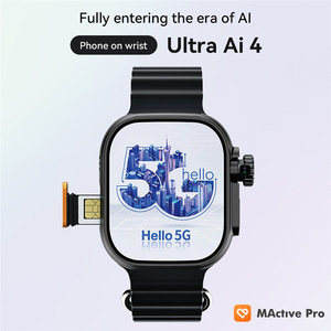 Reloj Inteligente AMOLED Cuadrado U4A 2+16GB con Ranura para Tarjeta SIM Independiente, Pago NFC, Monitoreo de Salud, Toma de Fotos, Navegación - Product Image 2