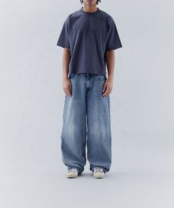 Nuova moda 250g 100% cotone bianco Plus Size T-Shirt da donna con grafica bianca e maglietta oversize da <span class=keywords><strong>uomo</strong></span> - Product Image 2