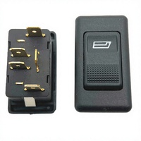 Interruptor Eléctrico para Elevalunas de Coche, Botón de Vidrio para Puerta, de Cobre, Compatible con OLIVER, Número OE