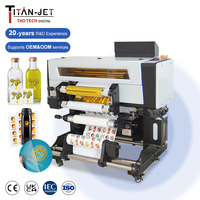 Vintage Angepasster OEM/ODM-Service T3000 UV All-in-One-System A2 UV DTF 6-Farben Automatische Druckmaschine