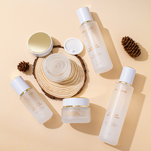 30g 50g 40ml 100ml 120ml Botol Krim Kaca dan Set Perawatan Kulit Semprot Pompa Botol Kosong untuk Kemasan Krim Wajah dan Losion - Product Image 6