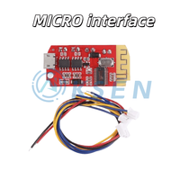 Module amplificateur audio stéréo AI-KSEN CT14 Mini 4.2 Classe F 5W+5W avec chargement pour haut-parleur modifié DIY