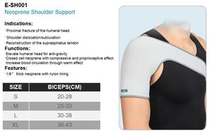 E-life E-SH001 tıbbi ortez ayarlanabilir humeral kırılma pad brace sıkıştırma neopren kol omuz desteği - Product Image 2