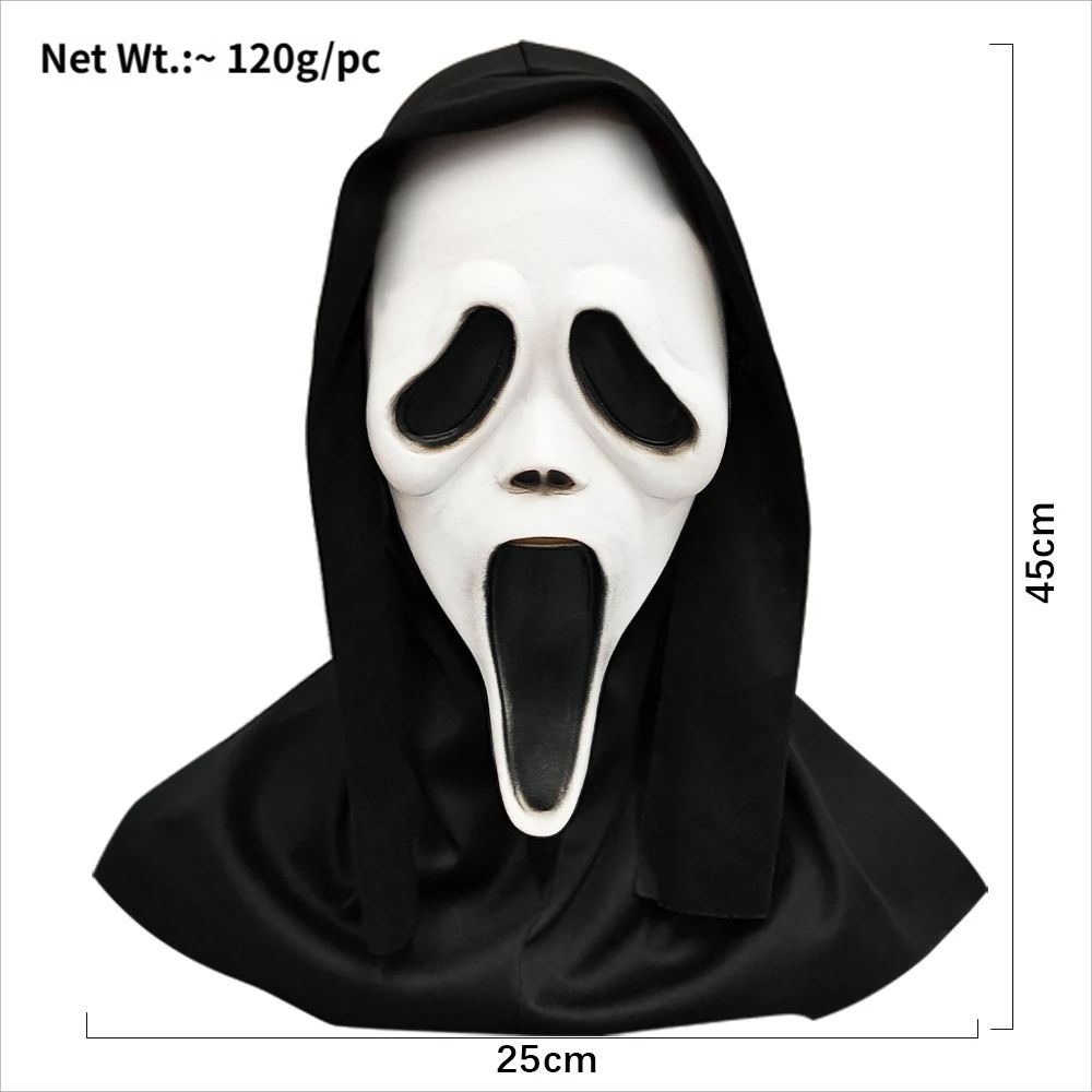 Couvre-chef fantôme blanc hurlant