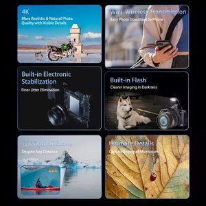 للبيع بالجملة كاميرا فيديو رقمية G700 4K / 64MP WiFi كاميرا فيديو رقمية بشاشة ip 12x تكبير بصري - Product Image 3