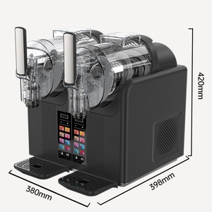 Commercial Double <b>Machine</b> for <b>Home</b> Cafe Frozen Drink Maker Smoothies <b>Ice</b> Slushies AS-Icecream084 Powerful & Quiet Compressor - Product Image 6