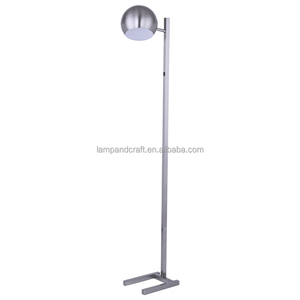 Lámpara de Pie de Hierro Negro con Interruptor de Pie para Sala de Estar, Lámpara Alta para Dormitorio, Oficina/Sala de Estar/Mesita de Noche - Product Image 3
