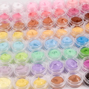 Petite potte de pigment en silicone pour macarons, à faire soi-même, spéciale pour crème huileuse, tempera et peinture à la gouache pour artistes - Product Image 1