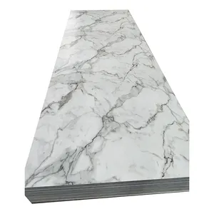 Декоративный Мраморный и каменный цвет hpl компактный ламинированный лист для столешницы/облицовки стен