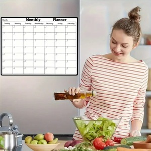 <span class=keywords><strong>Pizarra</strong></span> magnética de borrado en seco de doble cara suave al por mayor <span class=keywords><strong>planificador</strong></span> semanal <span class=keywords><strong>mensual</strong></span> calendario <span class=keywords><strong>pizarra</strong></span> blanca magnética - Product Image 6