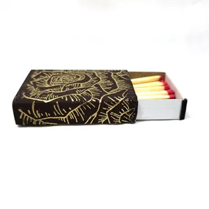 Chinese Factory Direct Sales High-Quality Personality Art Matchbox 96mm Cool Retro Match