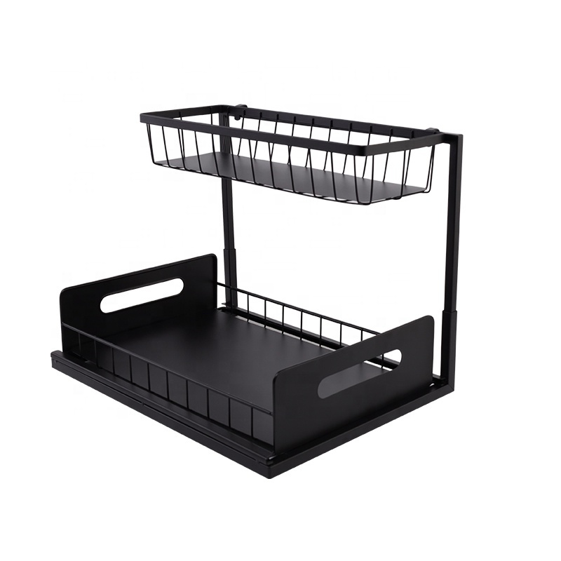 Multifunctional Creative Kitchenware Storage Rack Pull