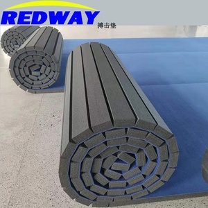 Tappetino Arrotolabile per Arti Marziali in Schiuma EVA e PVC, Attrezzatura per Taekwondo, Ginnastica e Fitness HF57 Unisex - Product Image 3