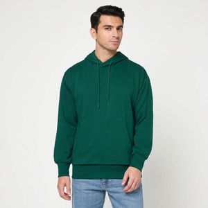 Sudadera con Capucha Unisex Personalizada, 100% Algodón, Talla Grande, 400gsm, con Logotipo Bordado e Impreso para Invierno - Product Image 1