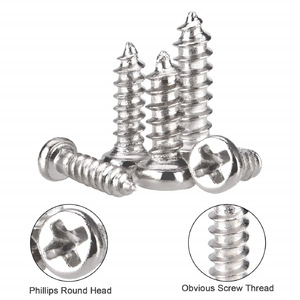 Pa Phillips Head Micro Screws Kit M1 M1.7 1000pcs For Electronics Clocks <b>Watches</b> Eyeglasses - Product Image 2