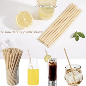 Cannucce di canna da zucchero biodegradabili 5in cannucce di canna da zucchero usa e getta ecocompatibili per cocktail di bevande calde fredde - Product Image 6