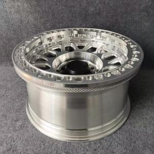 Jantes tout-terrain forgées en alliage personnalisées avec système Beadlock, 16-24 pouces, 5x120/5x130, 6x139,7 mm, ET 25 mm, pour TRX, Bronco, Jeep, F150, SUV, 4x4 - Product Image 3
