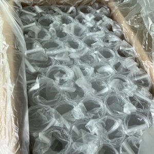 Recipiente de Plástico <span class=keywords><strong>PET</strong></span> Transparente de 50ml 100ml 120ml 150ml 200ml 250ml com Tampa Plástica Personalizada e Tampa de Metal - Product Image 3