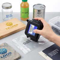WAISU Mini máquina de codificación portátil de mano Manual QR código fecha Bracode impresora de inyección de tinta para tela y tubos para almacén