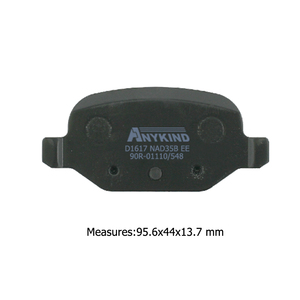Pastillas de freno traseras para Lada Vesta SW <span class=keywords><strong>Cross</strong></span> 2180 2181 09/2015-, recambio de pastillas de freno trasero, 2 unidades - Product Image 3