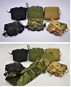 DFM1209 1000D Bolsa Táctica de Camuflaje para Caza y Campamento, Bolsa de Cintura con Cordón Ajustable, para Cargadores y Accesorios - Product Image 5