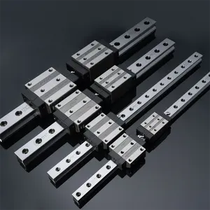 Smooth High Rigidity Linear Guide Blocks 45mm For Automation Machine With Linear Guide Rail Bearing