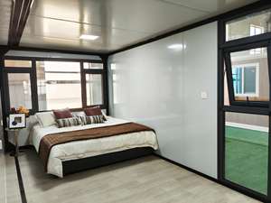 Energy-efficient Prefab Homes 20ft Mobile Foldable Container Trailer House on Wheels for Scenic Retreat or Glamping <strong>Pod</strong> - Product Image 5