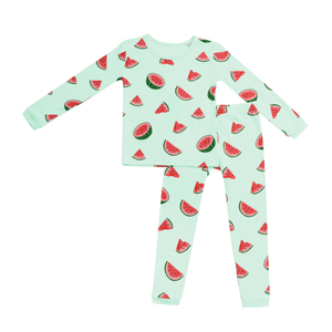Las acciones hablan <span class=keywords><strong>más</strong></span> <span class=keywords><strong>fuerte</strong></span> que las palabras/Diseño personalizado Mameluco de bambú para bebés Pijamas de dos piezas Ropa para bebés - Product Image 5