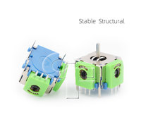 Potentiomètres à film de carbone série rotative CF J16 5K, tolérance 10%, rotation 360°, interrupteur intégré Push-Pull pour drones UAV