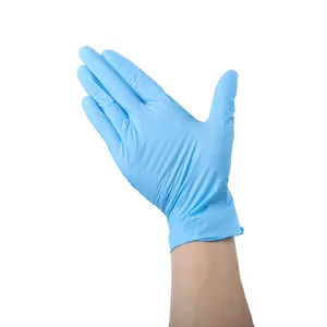 High Quality 9 Inch Nitrile Gloves Anti Chemical Dental Clinic Pet Care Exam for All Seasons Medium Thickness