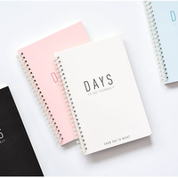 Journal Quotidien Personnalisable Économique en Pleine Couleur, Agendas Personnalisés Reliés à Spirale, Carnets de Notes A5, Impression de Planners